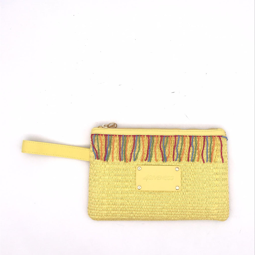 Pochette portofino snake skin gialla 125WACPO5055 GIALLO 4 GIVENESS 