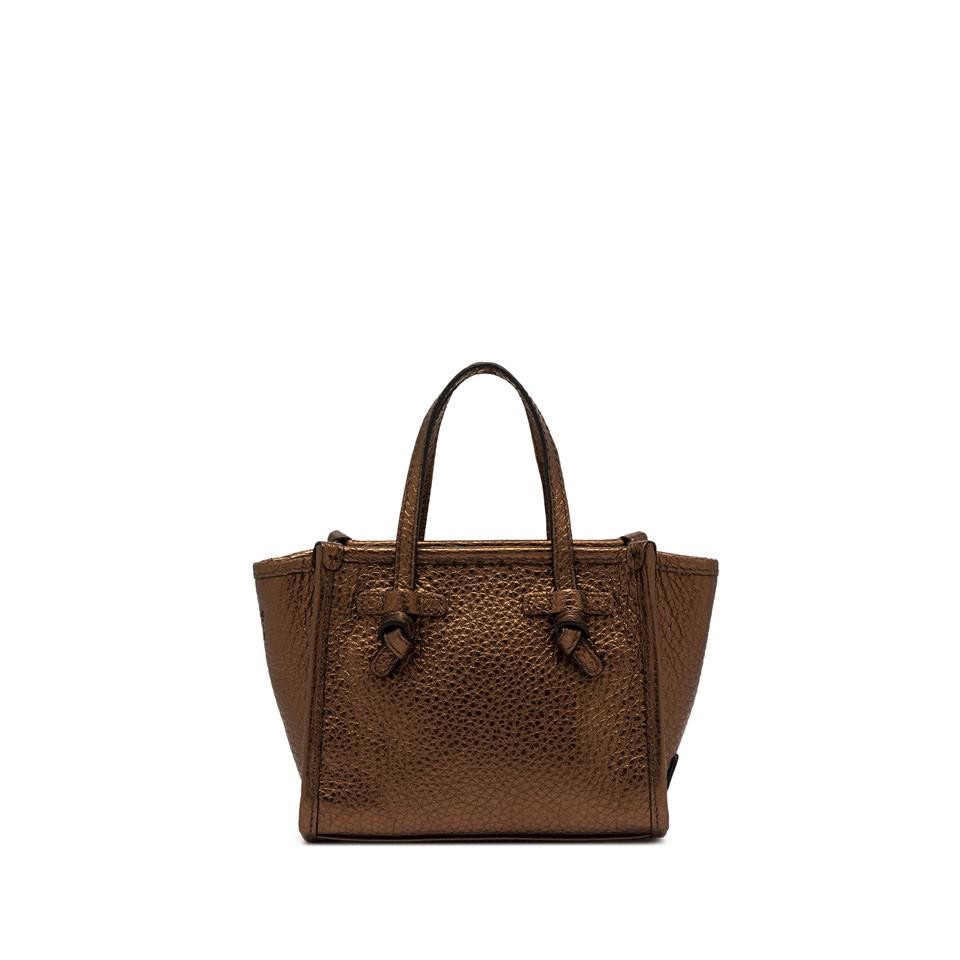 Borsa Miss marcella laminata toasted BS8065 BBLBRONZO GIANNI CHIARINI 