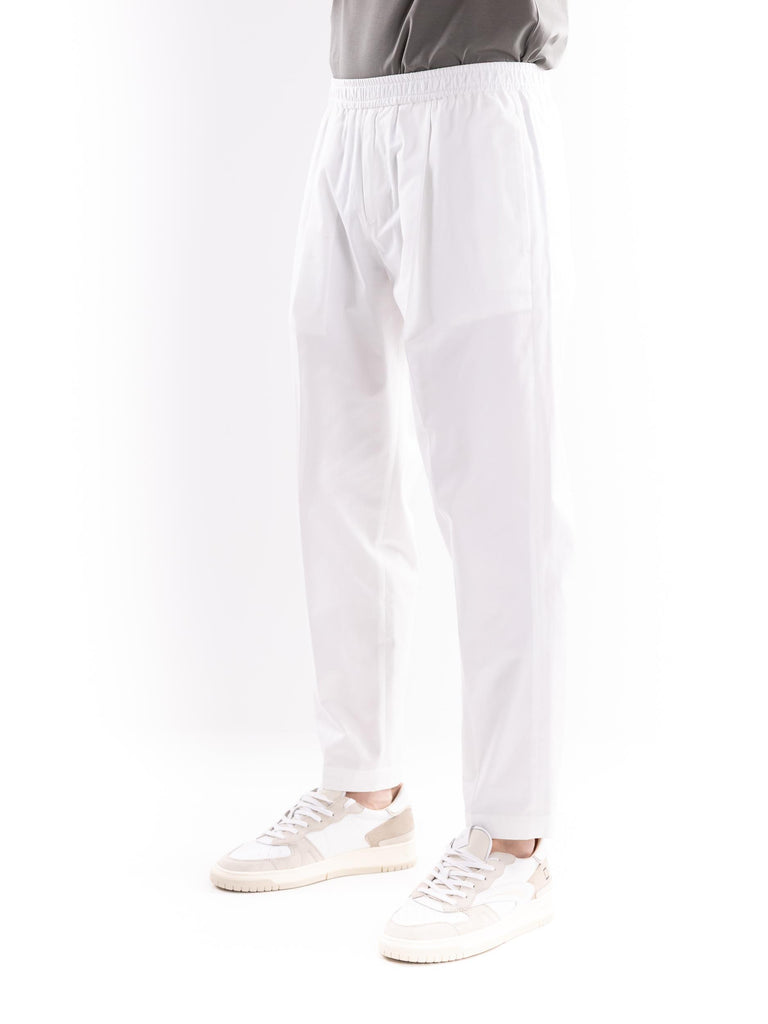 Pantalone uomo Il cacciatore bianco OF1S2S4P023 BIANCO OUTFIT 