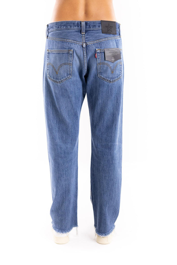 Jeans Ultraboy full strass argento 22FW25 BLU ROSSANO PERINI 