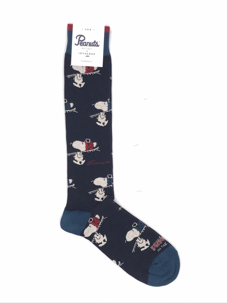Calzini snoopy sky allover blu FW250011 BLU IN THE BOX 