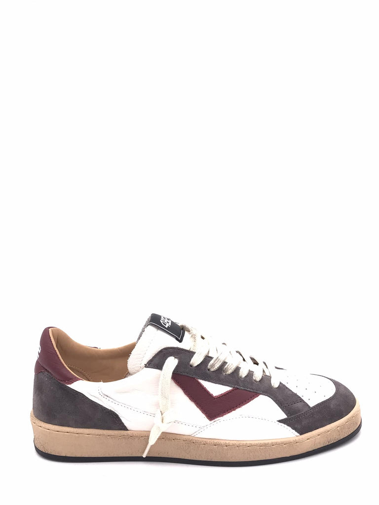 Sneakers Play new antracite-bordò PLAYNEW-U123 ANTRACITE/BIANCA 4B12 
