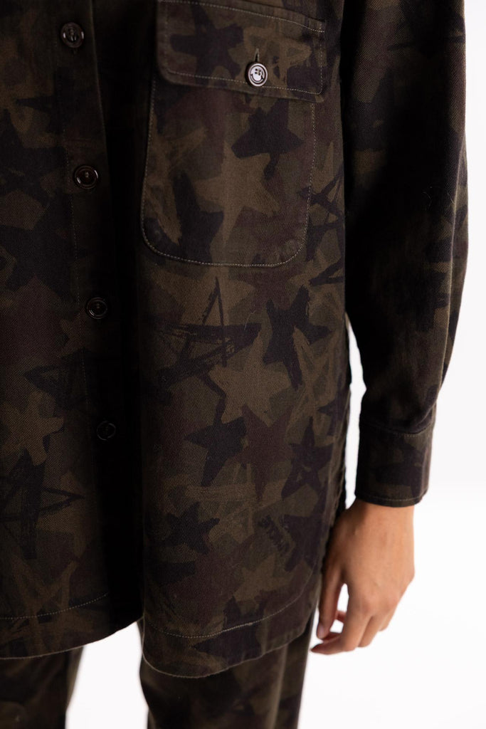 Camicia over camouflage BUW25023 CAMOUFLAGE BRAND UNIQUE 