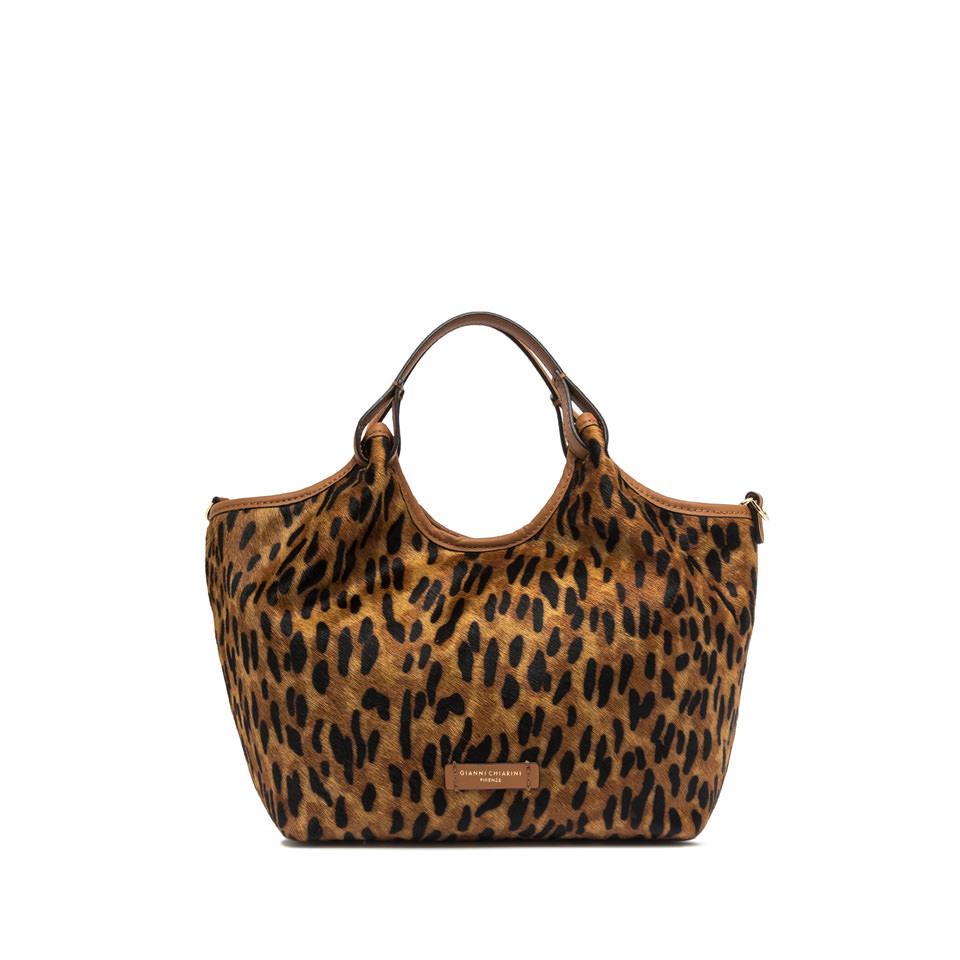 Borsa Dua media in cavallino lince BS11109 CAV-PLLINCE-CUOIO GIANNI CHIARINI 