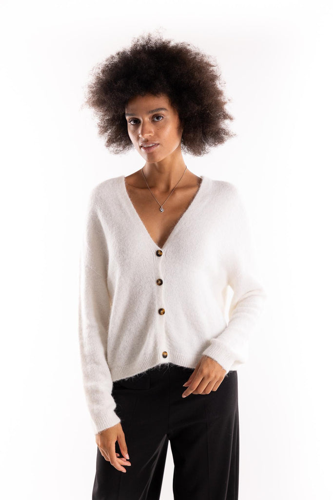 Maglia cardigan Vadena latte VADENA LATTE H2O 