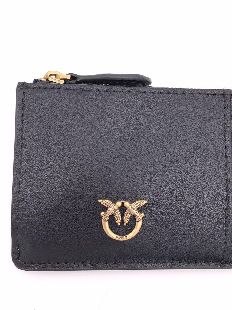 Portacarte airone cardholder nero 100251 A0F1NERO PINKO 