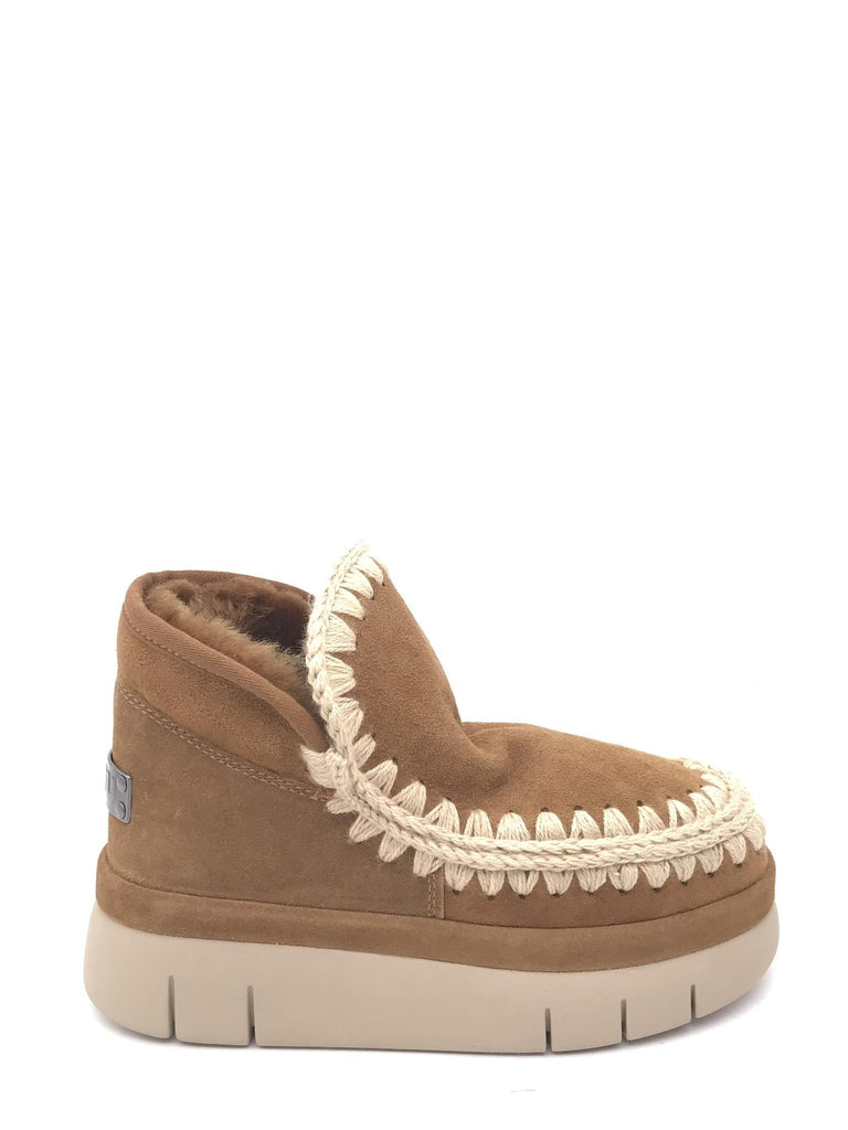 Eskimo bounce welt sneaker suede cognac FW751000A CUOIO MOU 