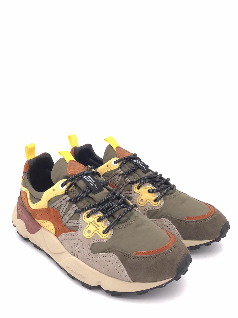 Sneakers yamano 3 grigio-giallo YAMANO 3 MAN GRIGIO-GIALLO FLOWER MOUNTAIN 