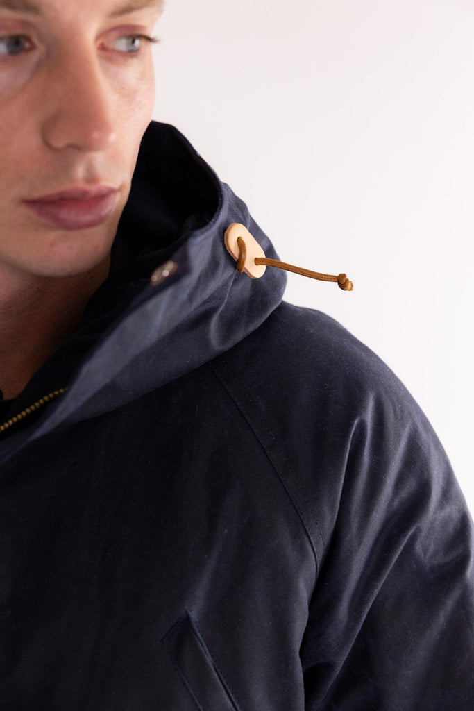 New fisherman parka blu 7091WX BLU MANIFATTURA CECCARELLI 