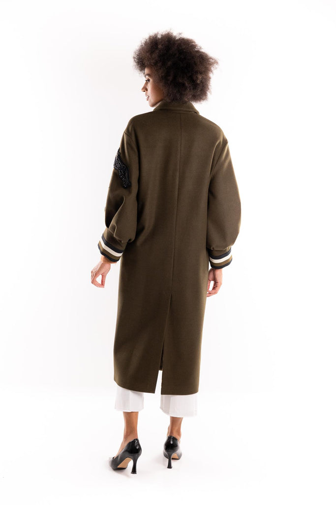 Cappotto forest green 15041 MILITARE 5 PROGRESS 