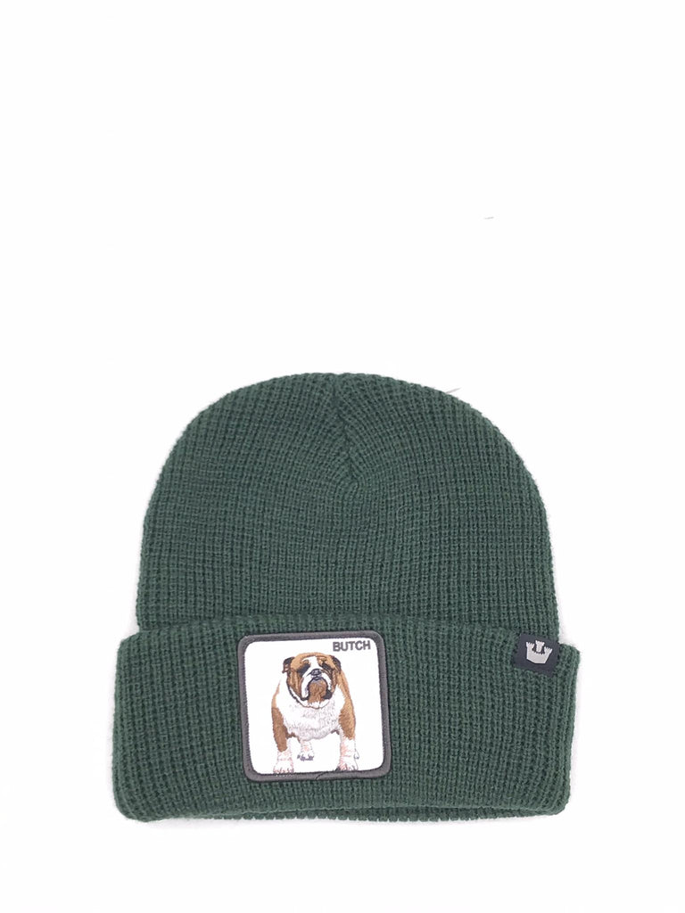 Berretto Butch effetto maglia verde BEANIES BUTCHVERDE GOORIN BROS 
