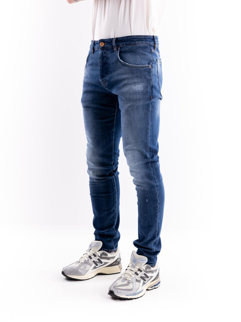 Jeans uomo Milano blu medio FW1721 DTF77SCBLU DON THE FULLER 