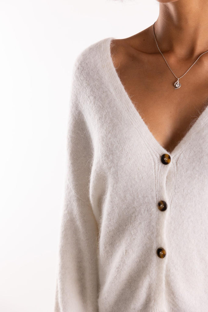 Maglia cardigan Vadena latte VADENA LATTE H2O 