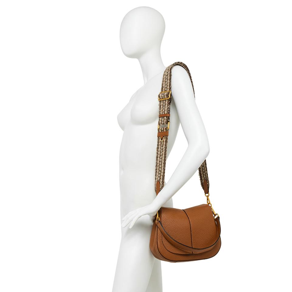 Borsa Helena round cuoio BS11086 CUOIO GIANNI CHIARINI 