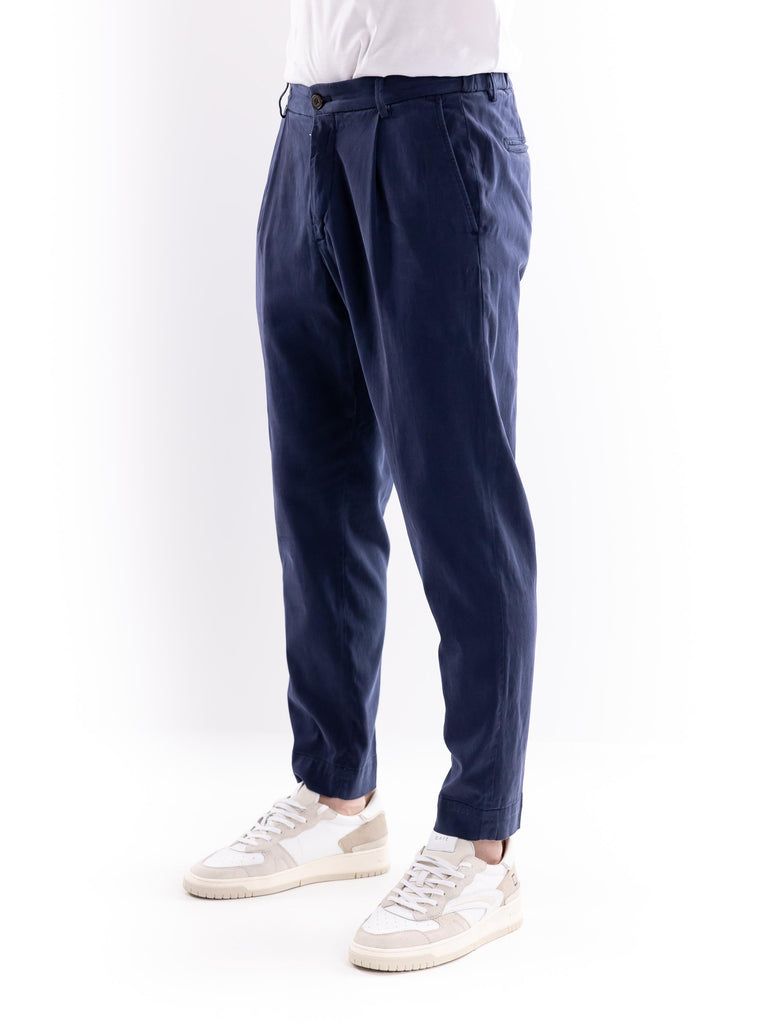 Pantalone uomo il cappello blu OF1S2S4I005 BLU OUTFIT 