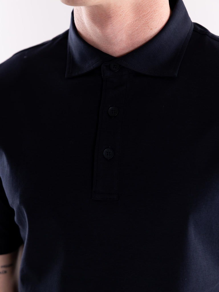 T-shirt uomo polo Male blu MALE BLU PEOPLE OF SHIBUYA 