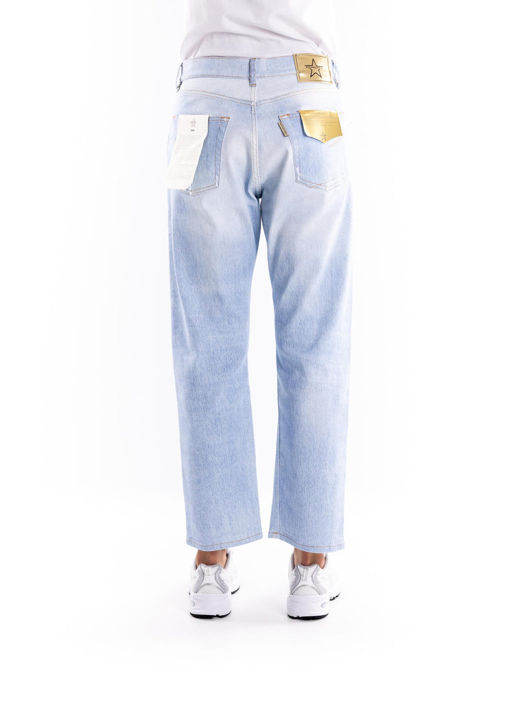 Jeans boyfriends star azzurro chiaro LVS051BOY 6S24AZZURRO ROSSANO PERINI 