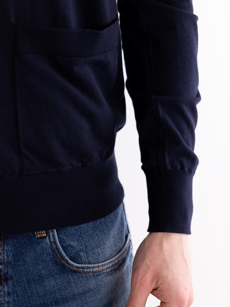 Cardigan uomo blu A011 F1006685 PAOLO PECORA 