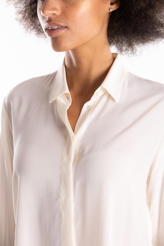 Camicia rocker panna 2523116032200 006PANNA MARELLA 