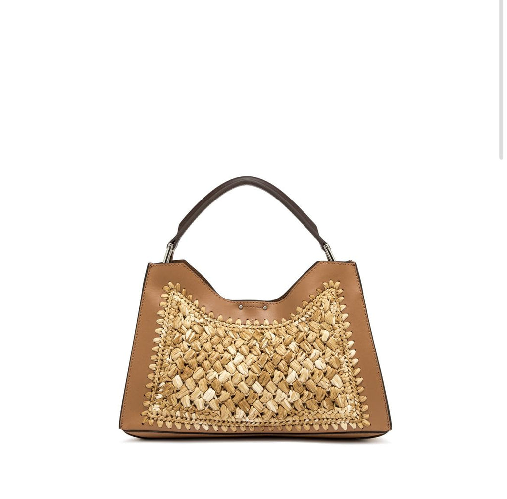 Borsa Aurora raffia naturale BS11415 CUOIO GIANNI CHIARINI 