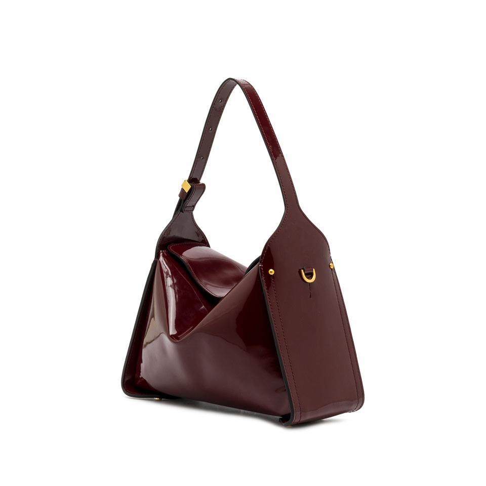 Borsa Penelope in vernice wine berry BS11871 BORDEAU GIANNI CHIARINI 
