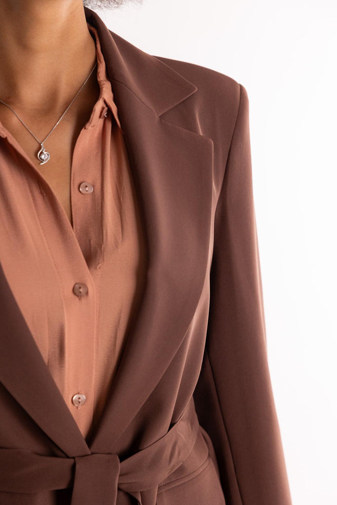 Giacca Equa burgundi EQUA MARRONE H2O 