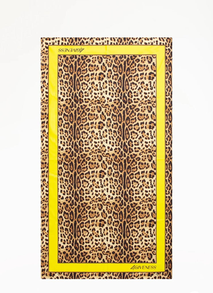 Telo mare real leopard 125WACTE5347 LEOPARDATO 4 GIVENESS 