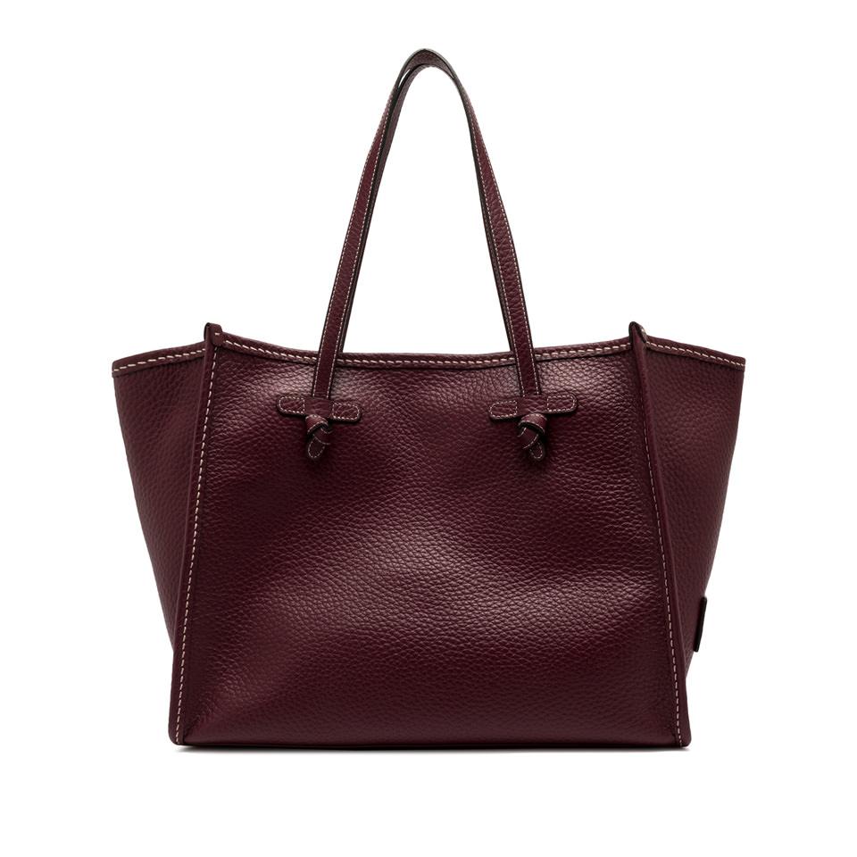 Borsa Marcella in pelle bottalata bordò BS9330 BORDEAU GIANNI CHIARINI 