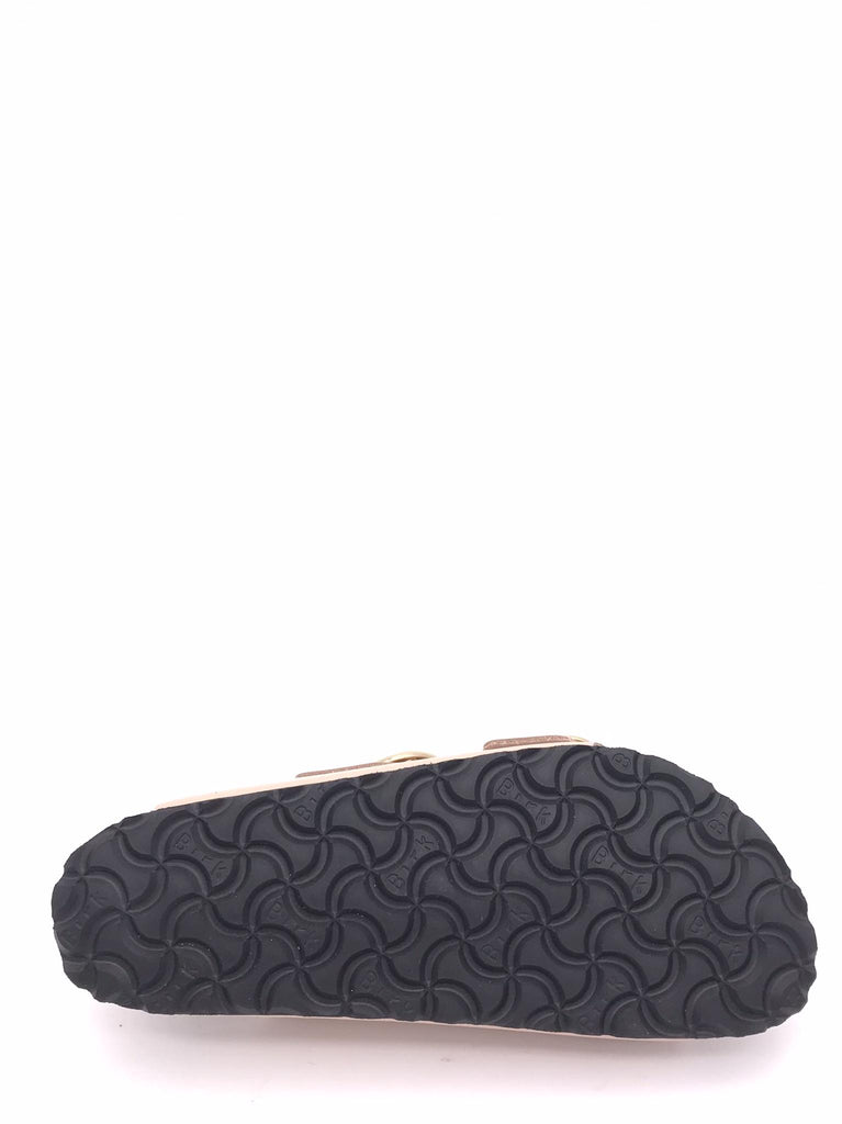 Ciabatta Arizona big buckle high-shine new beige