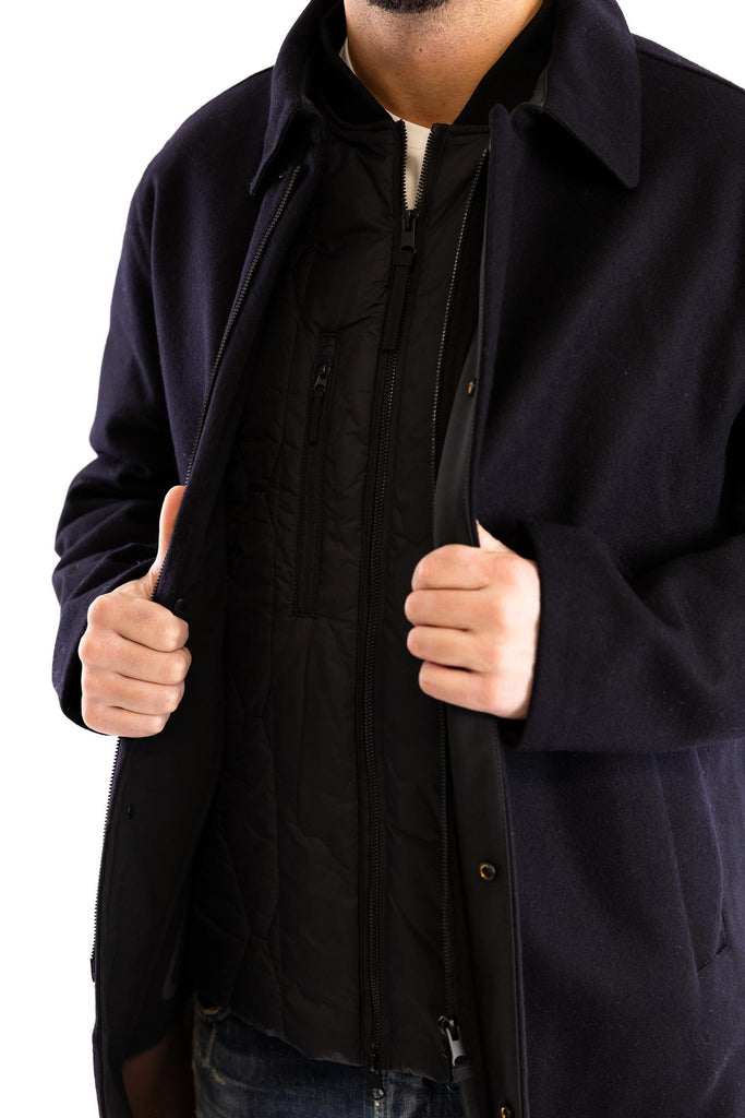 Giaccone Yodo blu scuro YODO PM945BLU PEOPLE OF SHIBUYA 