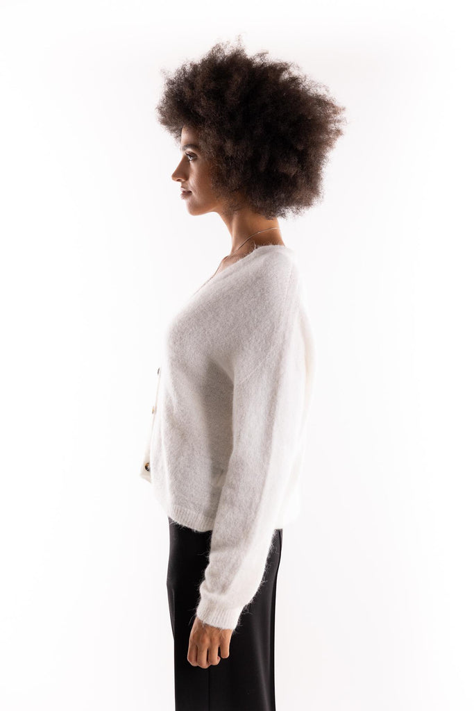 Maglia cardigan Vadena latte VADENA LATTE H2O 