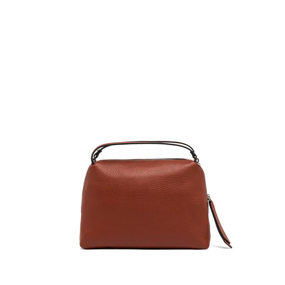 Borsa Alifa in pelle bottalata brick red BS8148 MATTONE GIANNI CHIARINI 