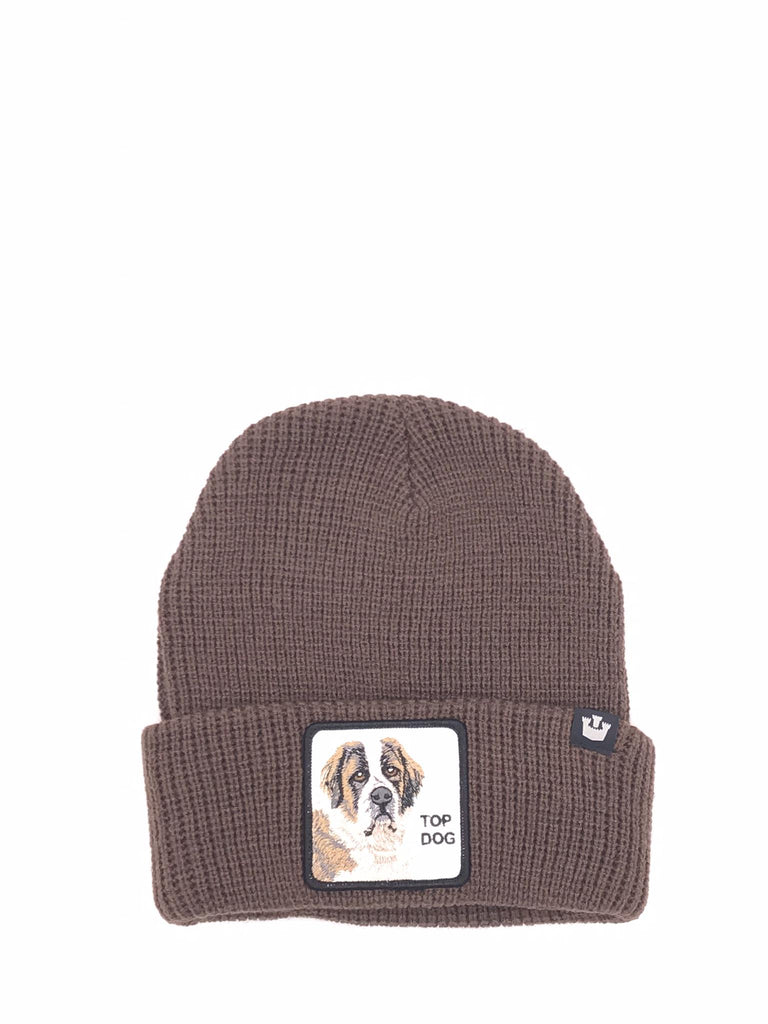 Berretto Top dog effetto maglia marrone BEANIES TOP DOGMARRONE GOORIN BROS 