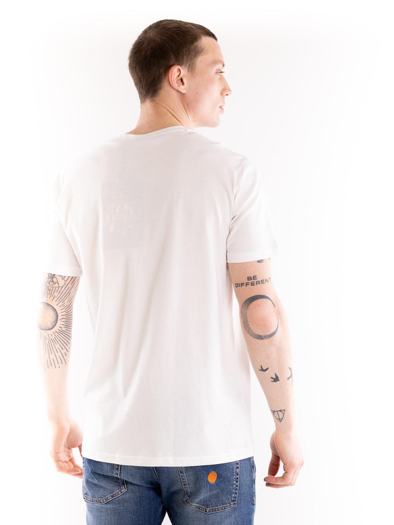 T-shirt uomo Malibu burns bianca MAN/SUPERICON MALIBU BURNS BASTILLE 