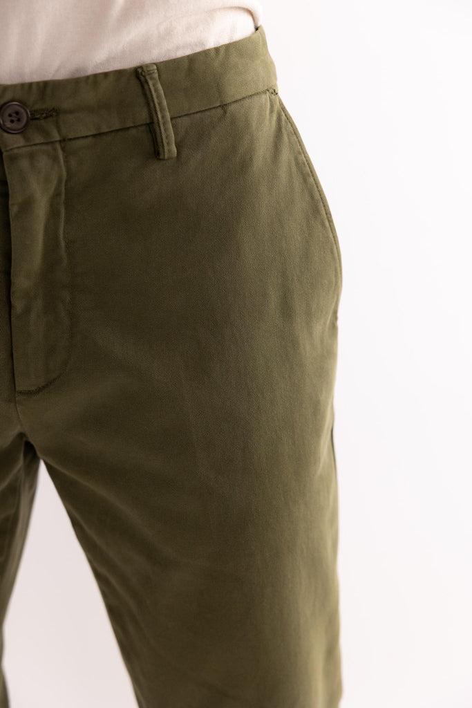 Pantaloni uomo i Soldi verde miltare F2W4CT00P004 MILITARE OUTFIT 