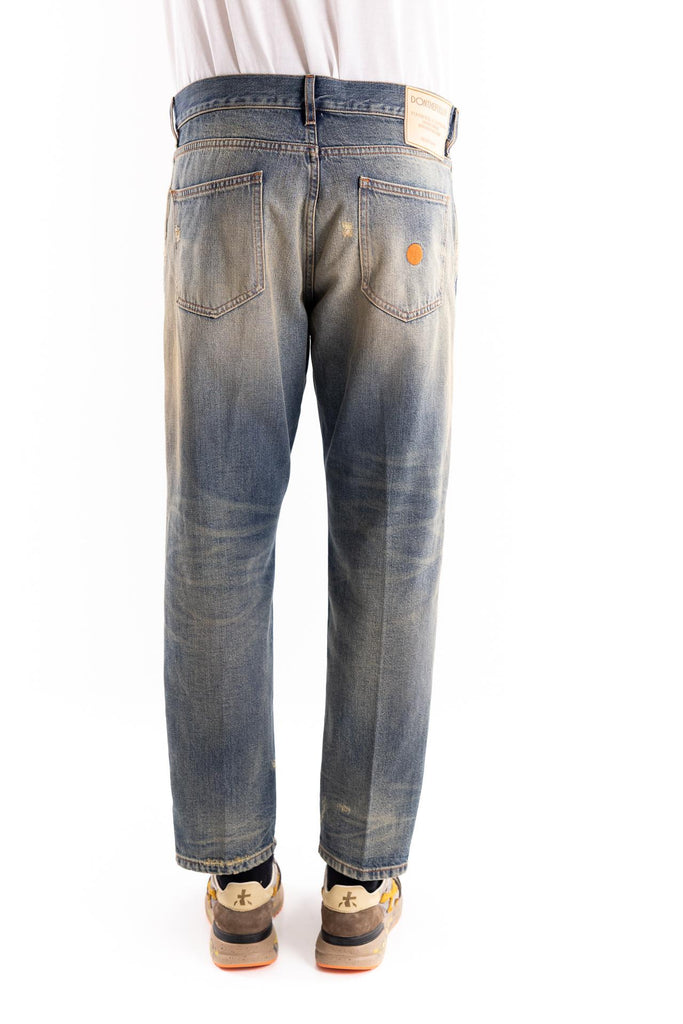 Jeans Seoul blu chiaro sabbiato M2F5021 BLU CHIARO DON THE FULLER 