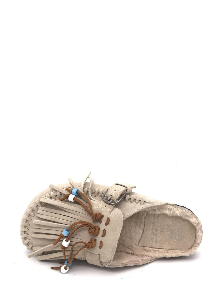 Ciabatta Caribe in crosta crudo CARIBE SUEDEBEIGE TAJI 