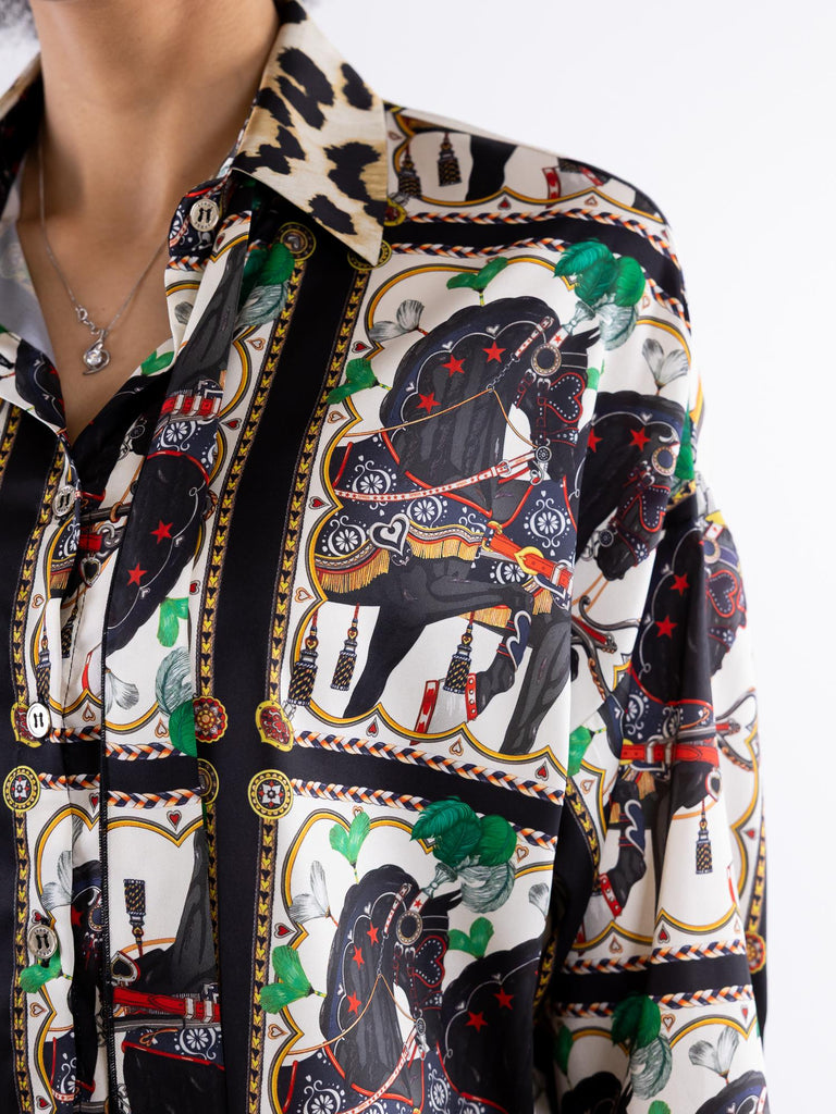 Camicia Sicily horse foulard multicolor 14049 SICILY HORSE FOULARDMULTICOLOR 5 PROGRESS 