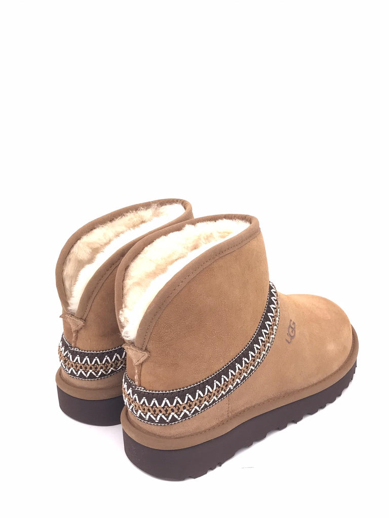Boot classic mini crescent chestnut 1158262 CUOIO UGG 