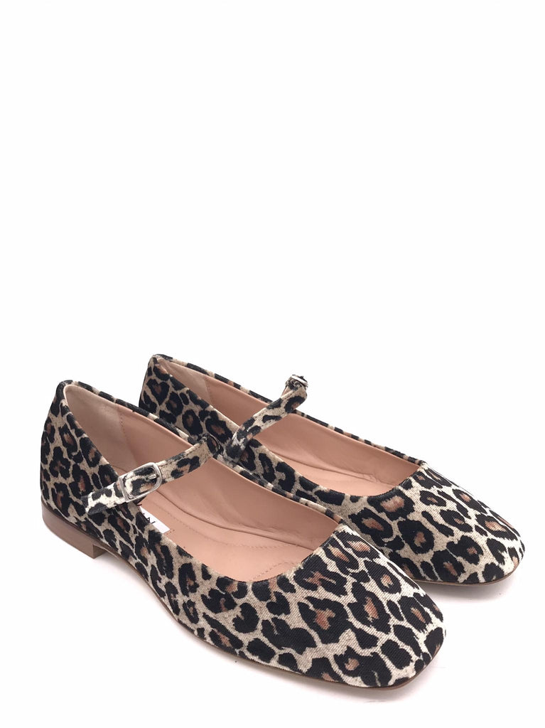 Ballerina donna cinturino velluto leopardato NA11 LEOPARDATO ZULIAN 