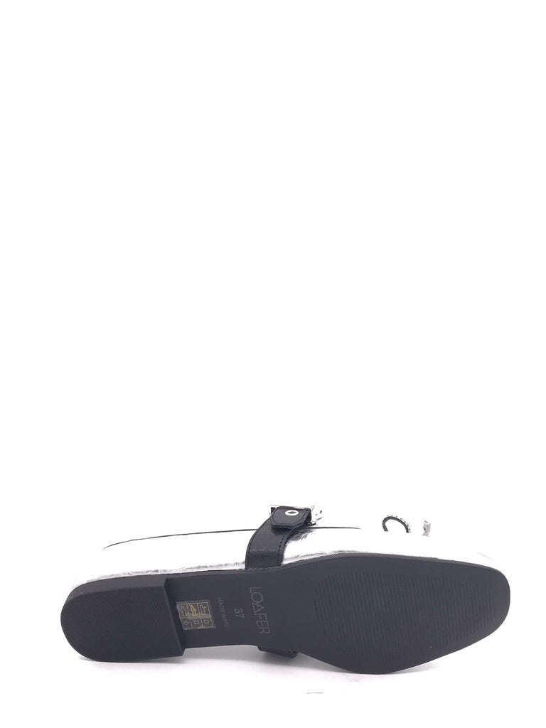 Ballerina Viola laminata argento VIOLA ARGENTO LOAFER 