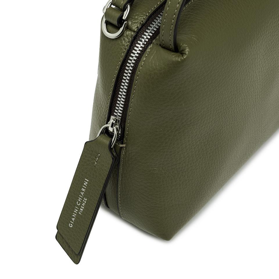 Borsa Alifa in pelle bottalata deep fir BS8148 VERDE GIANNI CHIARINI 