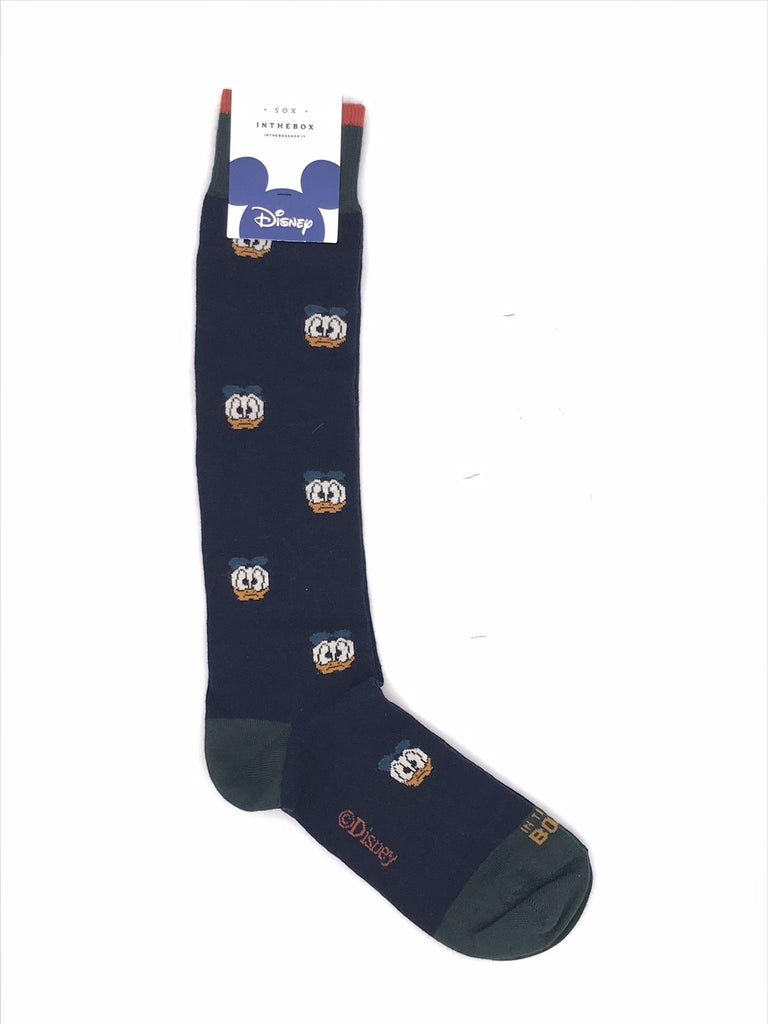 Calzini lunghi donald duck allover blu FW240023 BLU IN THE BOX 