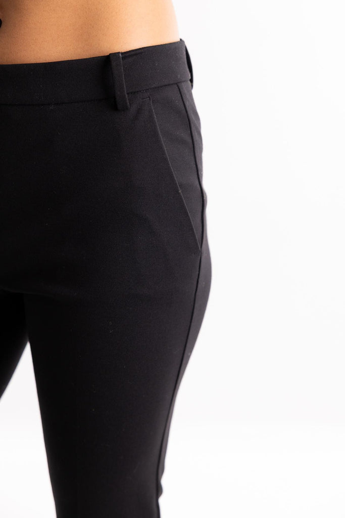 Pantalone Bello punto stoffa nero 100155 A24DNERO PINKO 