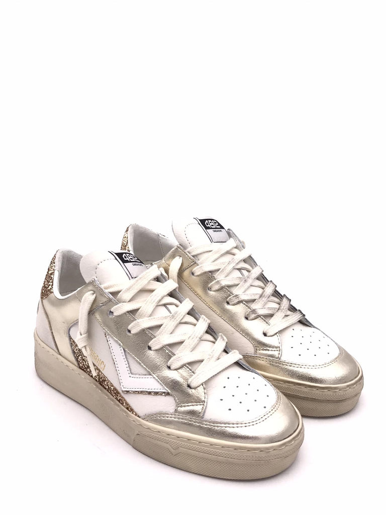Sneakers Kyle platino KYLE-D121 BIANCO-PLATINO 4B12 
