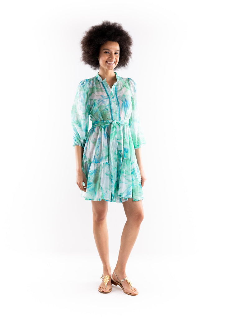 Abito corto tahiti acqua 4321036 MULTICOLOR PHO FIRENZE 
