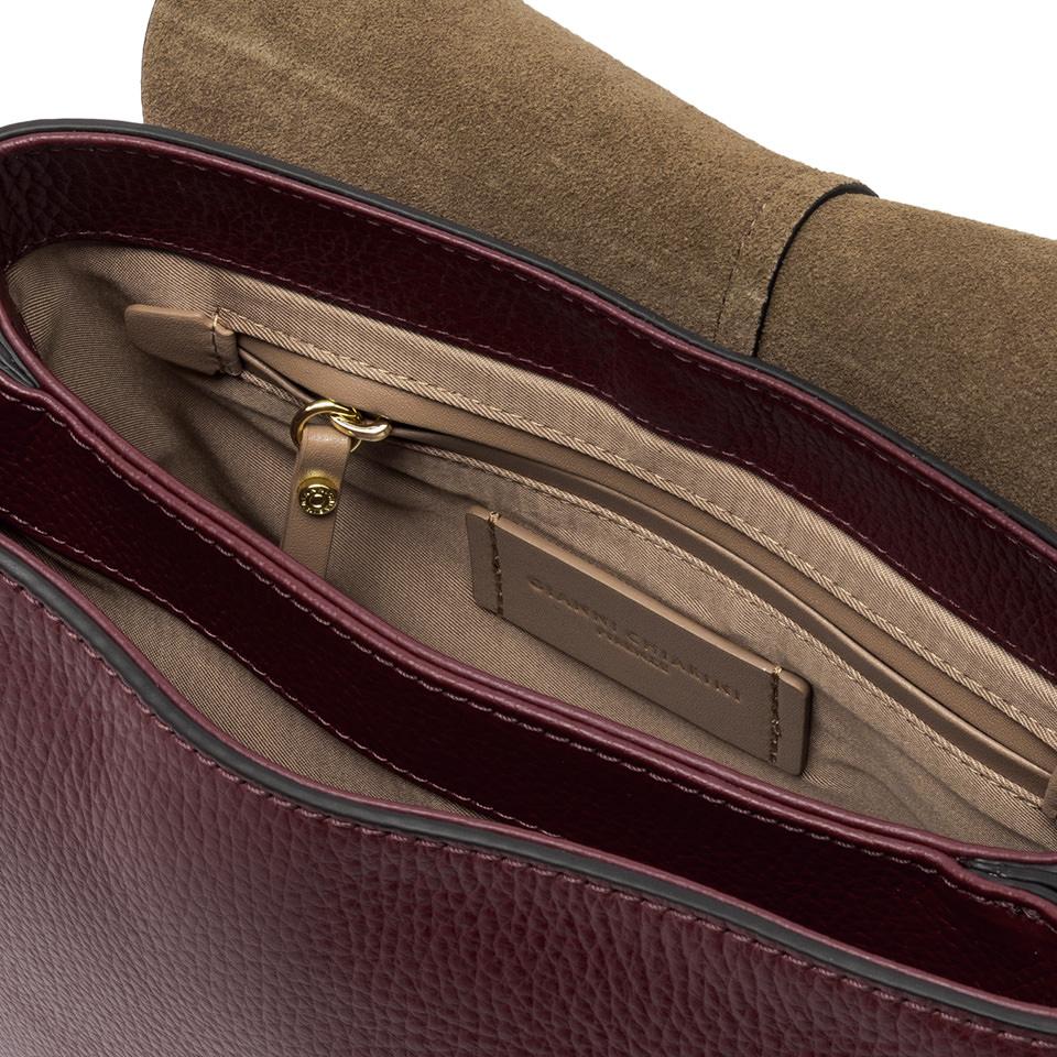Borsa Helena round wine berry BS6036 BORDEAU GIANNI CHIARINI 