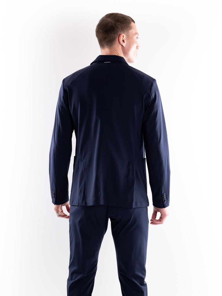 Giacca uomo in tessuto tecnico blu SEIWA BLU PEOPLE OF SHIBUYA 