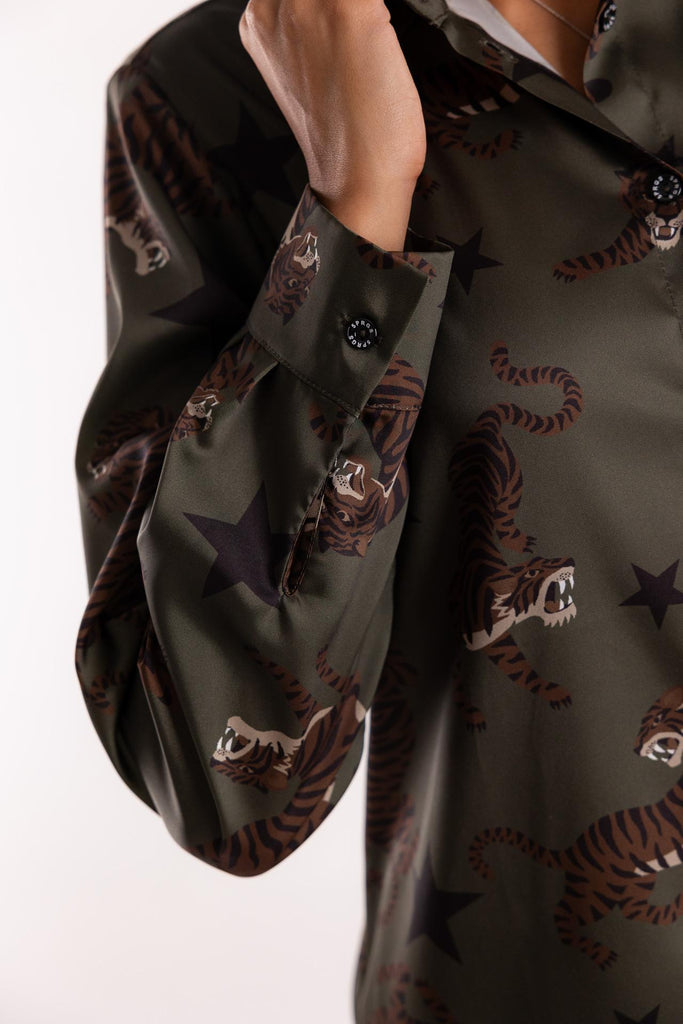Camicia tiger print militare 15043 MILITARE 5 PROGRESS 