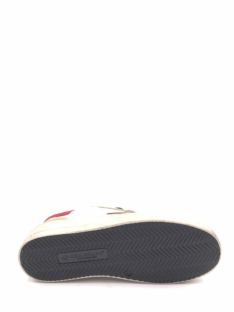 Sneakers Slam bianca-beige 4358 BIANCA-BEIGE AMA BRAND 